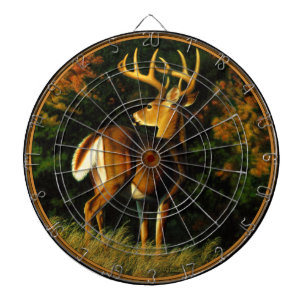Whitetail Deer Trophy Buck Hunting Dartboard