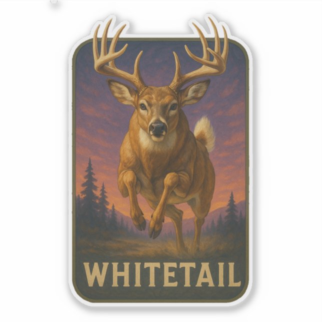 Whitetail Sticker (Front)
