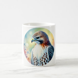 Whitetailed Hawk 100724AREF125 - Watercolor Coffee Mug