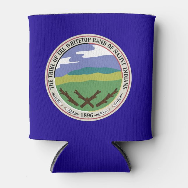 Whitetop Tribe Beverage Can Cooler (Front)