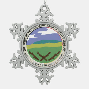 Whitetop Tribe Snowflake Ornament