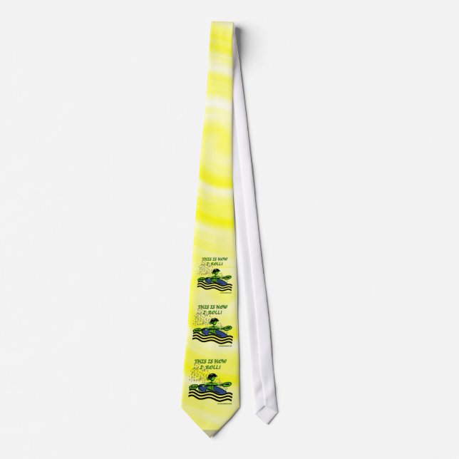 Whitewater Kayak Roll Tie (Front)