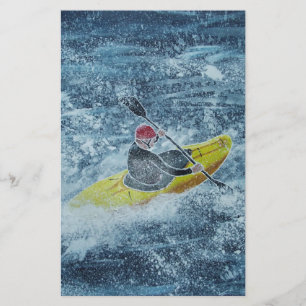 Whitewater kayaking card