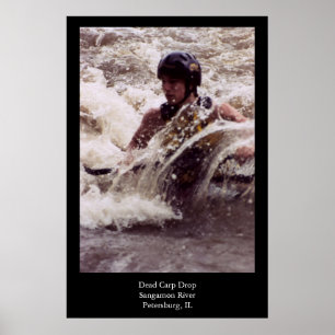 Whitewater Kayaking Poster