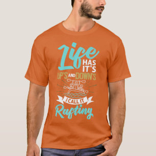 Whitewater Rafting River Boat Grand Canyon Water P T-Shirt