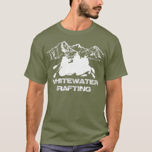 Whitewater River Rafting Adventure Graphic T-Shirt