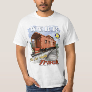 Whitewater Valley Railroad caboose t-shirt