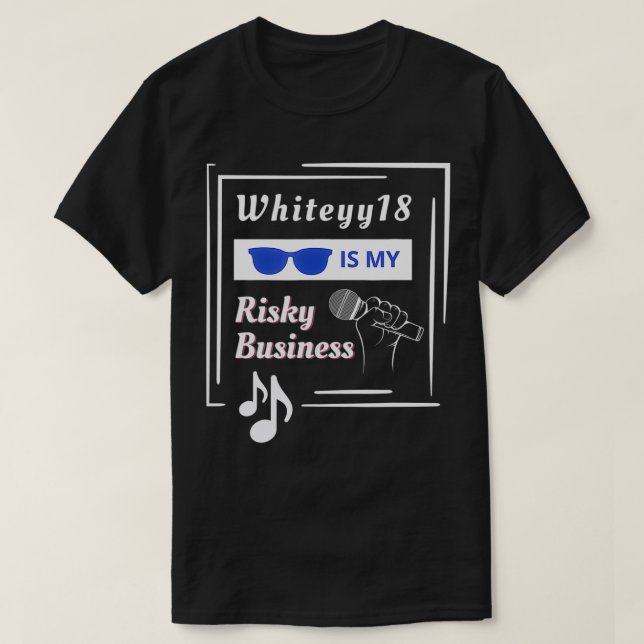 WHITEY18 RISKY BUSINESS, TEAM WHITEY, COUGAR CRUSH T-Shirt (Design Front)