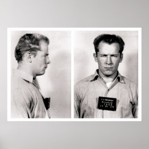 WHITEY BULGER ALCATRAZ MUGSHOT  1959 POSTER