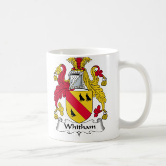 Whitham Family Crest Coffee Mug