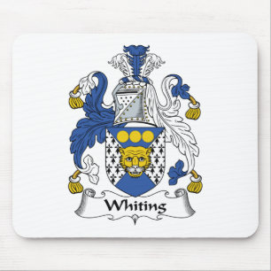 Whiting Family Crest Mouse Mat