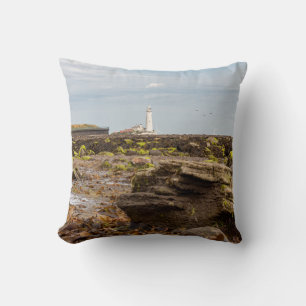 Whitley Bay lighthouse Cushion