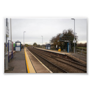 Whitley Bridge Railway Station Photo Print