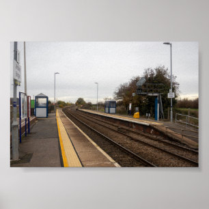 Whitley Bridge Railway Station Poster