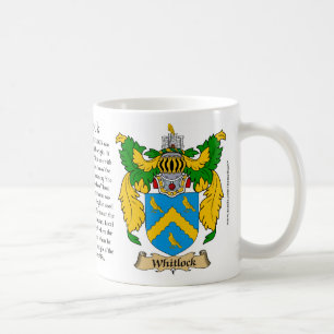 Whitlock Family Coat of Arms Coffee Mug