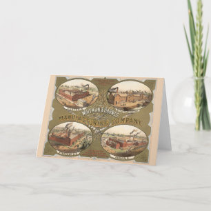 Whitman & Barnes Manufacturing Company. Card