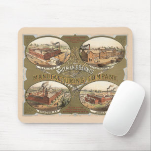 Whitman & Barnes Manufacturing Company. Mouse Mat