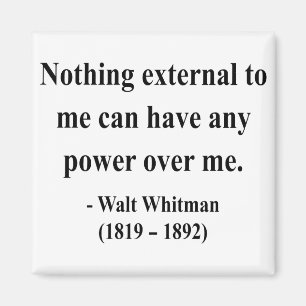Whitman Quote 10a Magnet