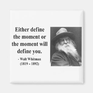 Whitman Quote 2b Magnet