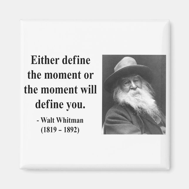 Whitman Quote 2b Magnet (Front)
