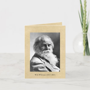 Whitman ❝Re-examine All You Have Been Told❞ Qu Card