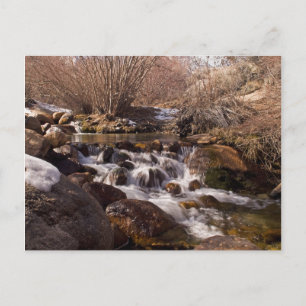 Whitney Potrtal Waterfall, California Card