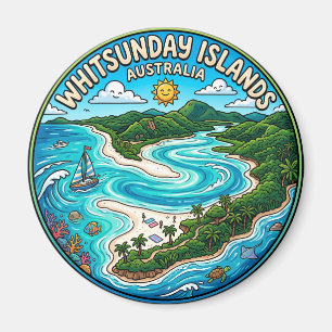 Whitsunday Islands Australia Magnet