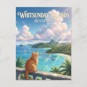 Whitsunday Islands Australia Postcard