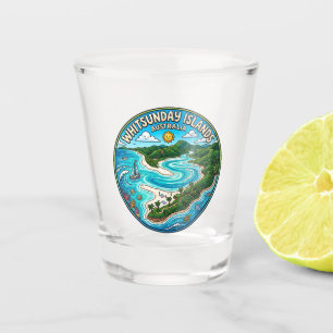 Whitsunday Islands Australia Shot Glass