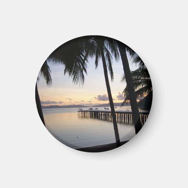 Whitsunday Islands Sunset - Australia Magnet (Front)