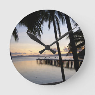 Whitsunday Islands Sunset Clock