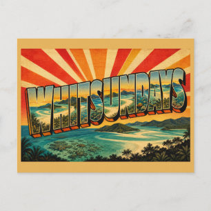 Whitsundays Queensland Australia Island Paradise Postcard