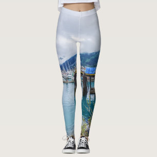 Whittier Alaska Harbour Leggings