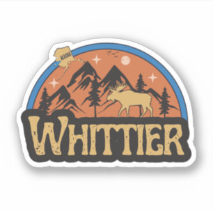 Whittier, Alaska Sticker
