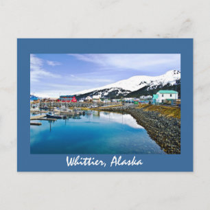 Whittier, Alaska, U.S.A. Postcard