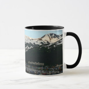 Whittier at Dusk Scenic Alaska Photography Mug