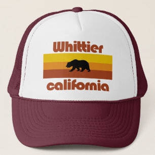 Whittier,California Trucker Hat