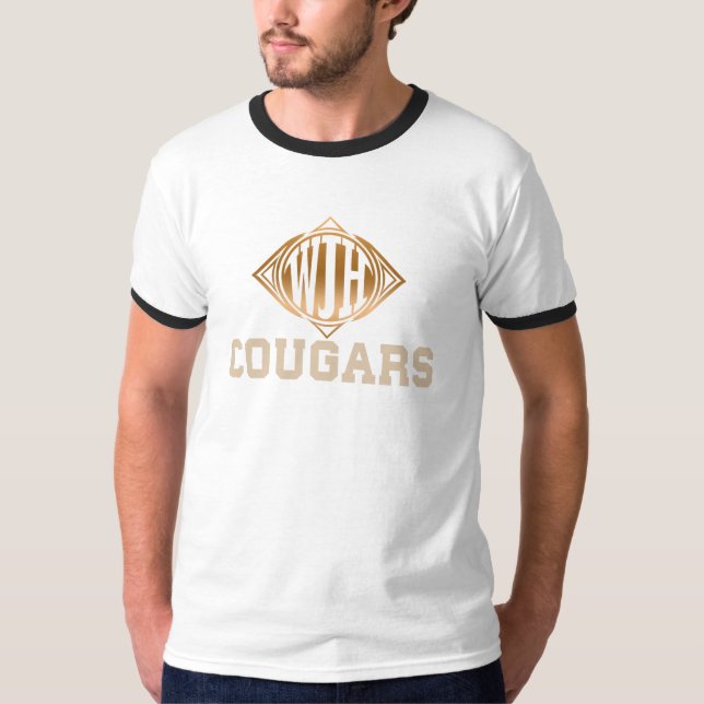 Whittier Junior High School NEW Designs T-Shirt (Front)