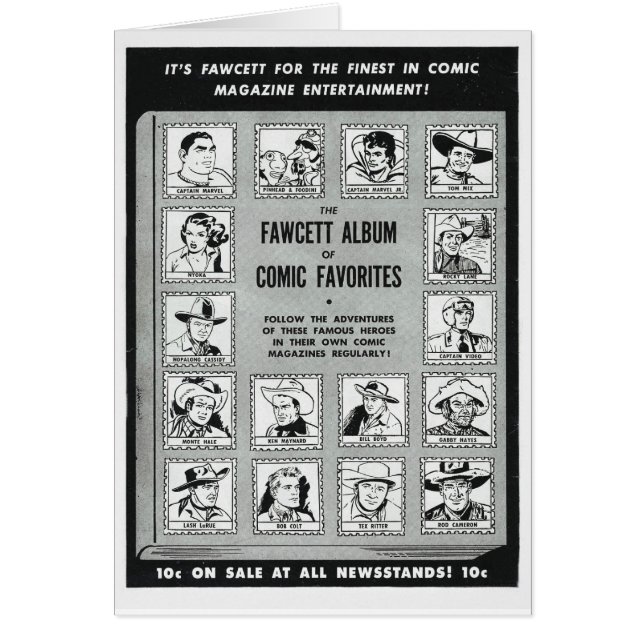 Whiz 1951 Western comic heroes (Front)