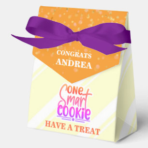 Whizz Kid One Smart Cookie 4"w x 2"l x 5"h Favour Box