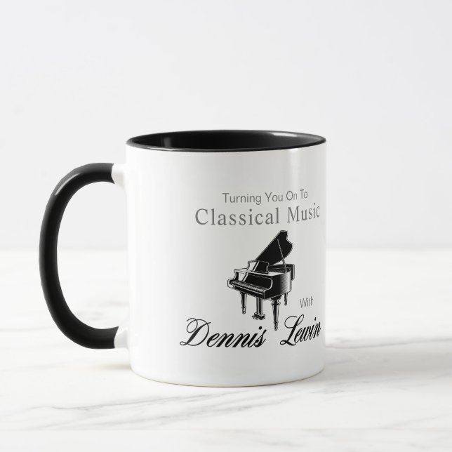 WHK Turning You On TO Classical Music Mug (Left)