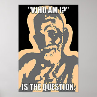 "Who Am I?" Poster