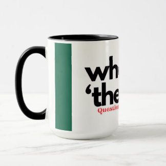Who Are They? - English  Mug