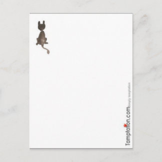 who are you waiting for? postcard