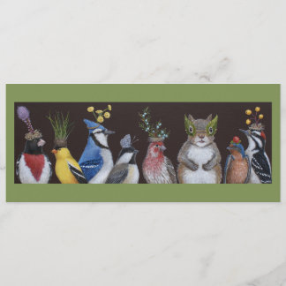 Who ate all the party snacks flat card