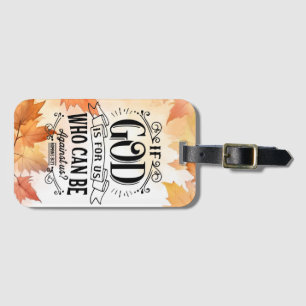 Who can be Against Us? Luggage Tag