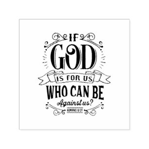 Who can be Against Us? Self-inking Stamp