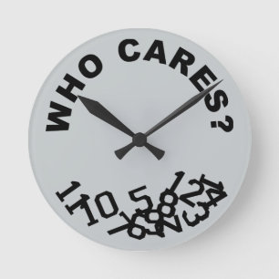 Who Cares Clock