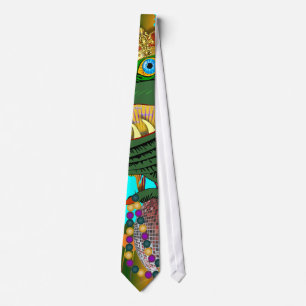 Who Da King Louisiana Tie