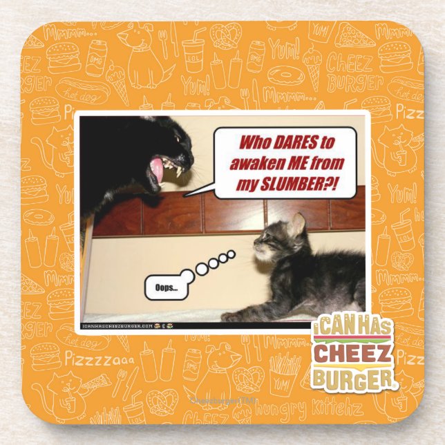 Who dares awaken me? coaster (Front)